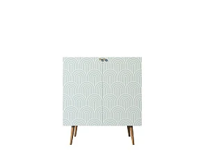 купить стильные Комод "Berber" две дверки малый 34 принт арт BB38/Print_34 в интернет-магазине