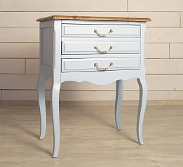 купить стильные Тумба "Leontina Blue" на 3 ящика арт ST9348B