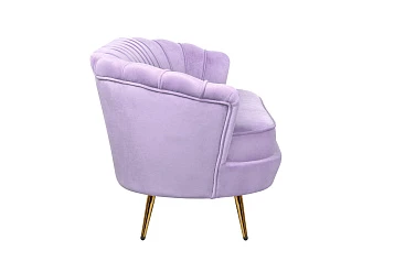 Диван ракушка для гостиниц Pearl Triple Purple на заказ в интернет-магазине