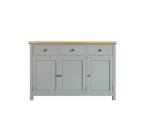 Комод "Jules Verne" 3 ящика 3 дверки серый арт JV38ETGG в интернет-магазине