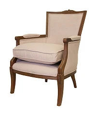 заказать стильное Мягкое полукресло с подлокотниками Tous Beige