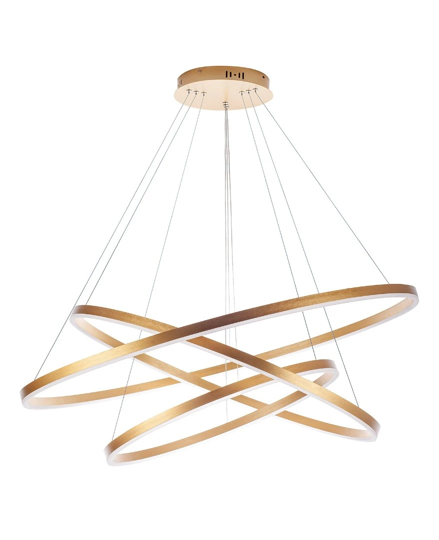 купить Люстра Orblaze 3 rings 1000 gold в интернет-магазине