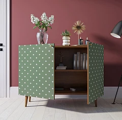 купить красивые Комод "Berber" две дверки 12 принт арт BB04/Print_12 в интернет-магазине