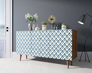 купить стильные Комод "Berber" с ящиками 13 принт арт BB14/Print_13 в интернет-магазине