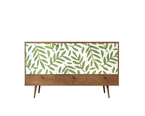 Комод "Berber" три дверки и три ящика 28 принт арт BB24/Print_28