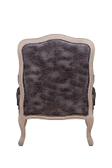 Мягкое полукресло с подлокотниками Nitro Brown V2 в интерьере