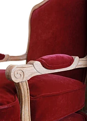 заказать Полукресло модерн Nitro цвет бордовый в интернет-магазине