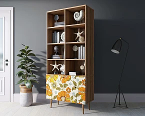 стильный Стеллаж на комоде "Berber" принт 47 арт BB44/Print_47 на заказ