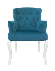 стильное Классическое кресло Deron Blue and White