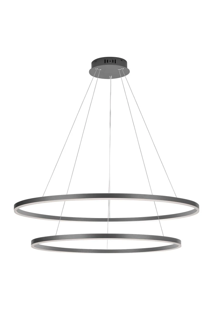 купить Люстра Orblaze 2 rings 800 black