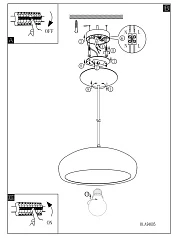 купить красивые Подвесной потолочный светильник (люстра) MOGANO 1 94606