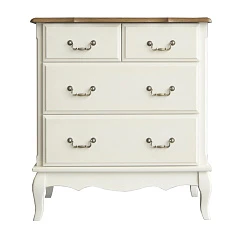 купить стильные Бежевый комод Leontina (4 ящика) арт ST9335 в интернет-магазине