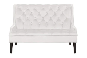 Прямой двухместный американский диван Sommet бежевый на заказ