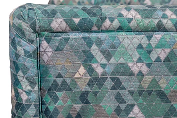 купить красивый Дизайнерский двухместный диван Rose Triangle в интернет-магазине