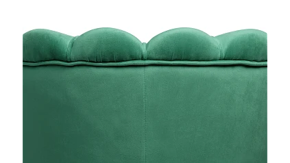 Кресло с пуфом ракушка Pearl Green V2 в интернет-магазине