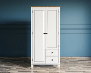 купить Шкаф двухстворчатый "Odri" с двумя ящиками арт od2127S