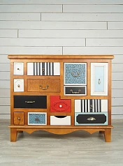 купить Комод "Gouache Birch"  темный арт M10594ETG/1 в интернет-магазине