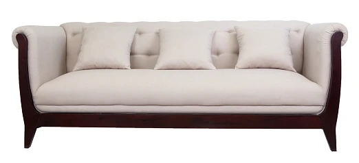 Классический диван Delvin красный на заказ в интернет-магазине