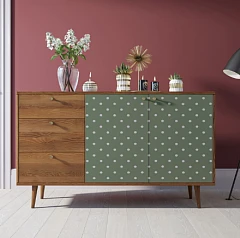 купить стильные Комод "Berber" с двумя дверками и ящиками 12 принт арт BB05/Print_12