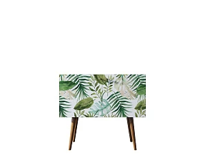 купить стильные Комод на высоких ножках "Berber" малый принт 4 арт BB13/Print_04