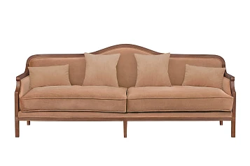 фото Диван с высокой спинкой для гостиниц Madesta Brown в интерьере