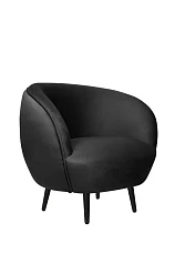 стильное Мягкое кресло Small Benee Black V2