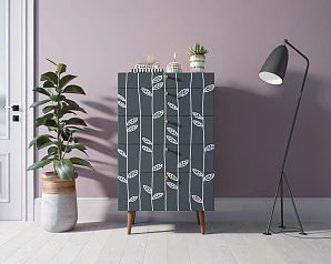 красивые Комод высокий "Berber" принт 18 арт BB10/Print_18 на заказ