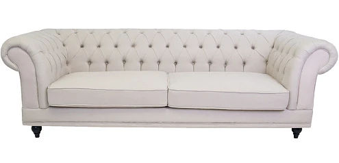 купить Трехместный мягкий диван арт-деко Neylan бежевый