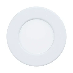 купить 99202 Светодиодный встраиваемый светильник FUEVA 5, 2,7W (LED), ?86, ET26, IP44, 300lm, 3000K, сталь, бел в интернет-магазине