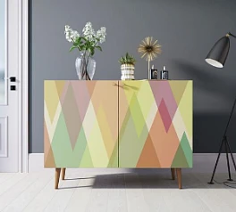 купить Комод "Berber" две дверки 16 принт арт BB04/Print_16 в интернет-магазине