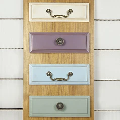 купить стильный Комод "Leontina Blue" (3 ящика и 3 двери) арт ST9344B