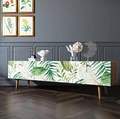 красивые Комод "Berber" с ящиками низкий под TV принт 4 арт BB19/Print_04