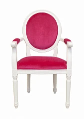 купить красивые Мягкий стул с подлокотниками Diella Pink