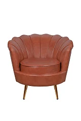 купить стильное Низкое кресло ракушка Pearl Brown