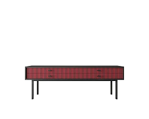 заказать стильные Консоль с двумя ящиками "Emerson" арт EM23/red/L