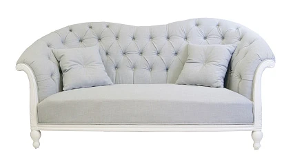 заказать Французский диван для гостиниц Velina цвет серый