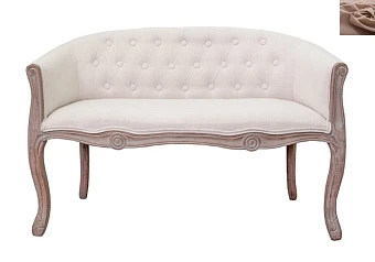 купить красивый Диван Kandy Double Beige цвет коричневый в интернет-магазине