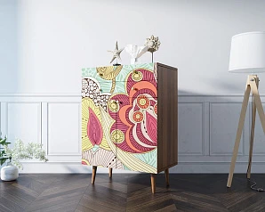 купить стильные Комод "Berber" большой принт 6 арт BB12/Print_06
