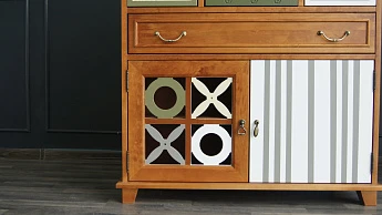 Вертикальный комод Gouache Green (7 ящиков) арт G20017GR в интернет-магазине