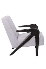 Кресло в современном стиле Arrow BL V2 фиолетовое в интерьере