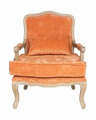 Мягкое полукресло с подлокотниками Nitro Orange в интерьере