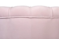 Низкое кресло ракушка Pearl розовый V2