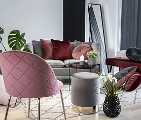 заказать Пуф GAMBY HOUSE NORDIC серый арт 1504022