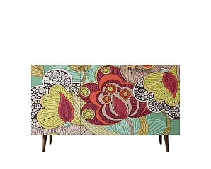 купить стильные Комод "Berber" три дверки 6 принт арт BB01/Print_06 в интернет-магазине