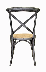 красивый Стул Cross Back Silver