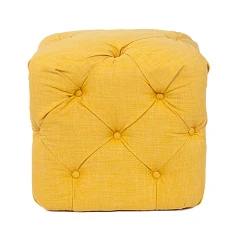 стильные Дизайнерский пуф Amrit Yellow