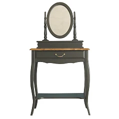 Туалетный столик "Leontina Black" с зеркалом арт ST9321BLK на заказ в интернет-магазине