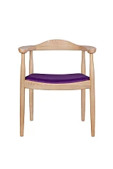 фото Стул с подлокотниками Carlo Violet V2 в интерьере