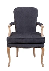 Мягкое полукресло с подлокотниками Anver Oak Grey в интерьере