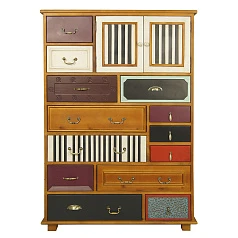 Комод «Gouache Birch» вертикальный арт M10535ETG/1